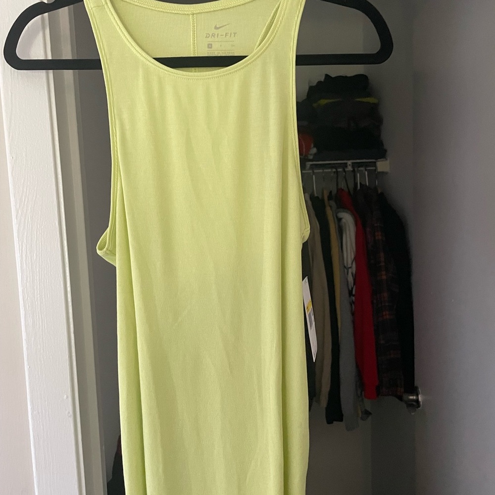 NIKE Dri-Fit Ribbed Tank Top - Picture 2 of 7